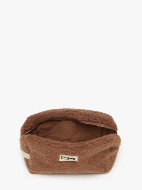 Toiletzak Hindbag Bruin teddy TE ander zicht 1